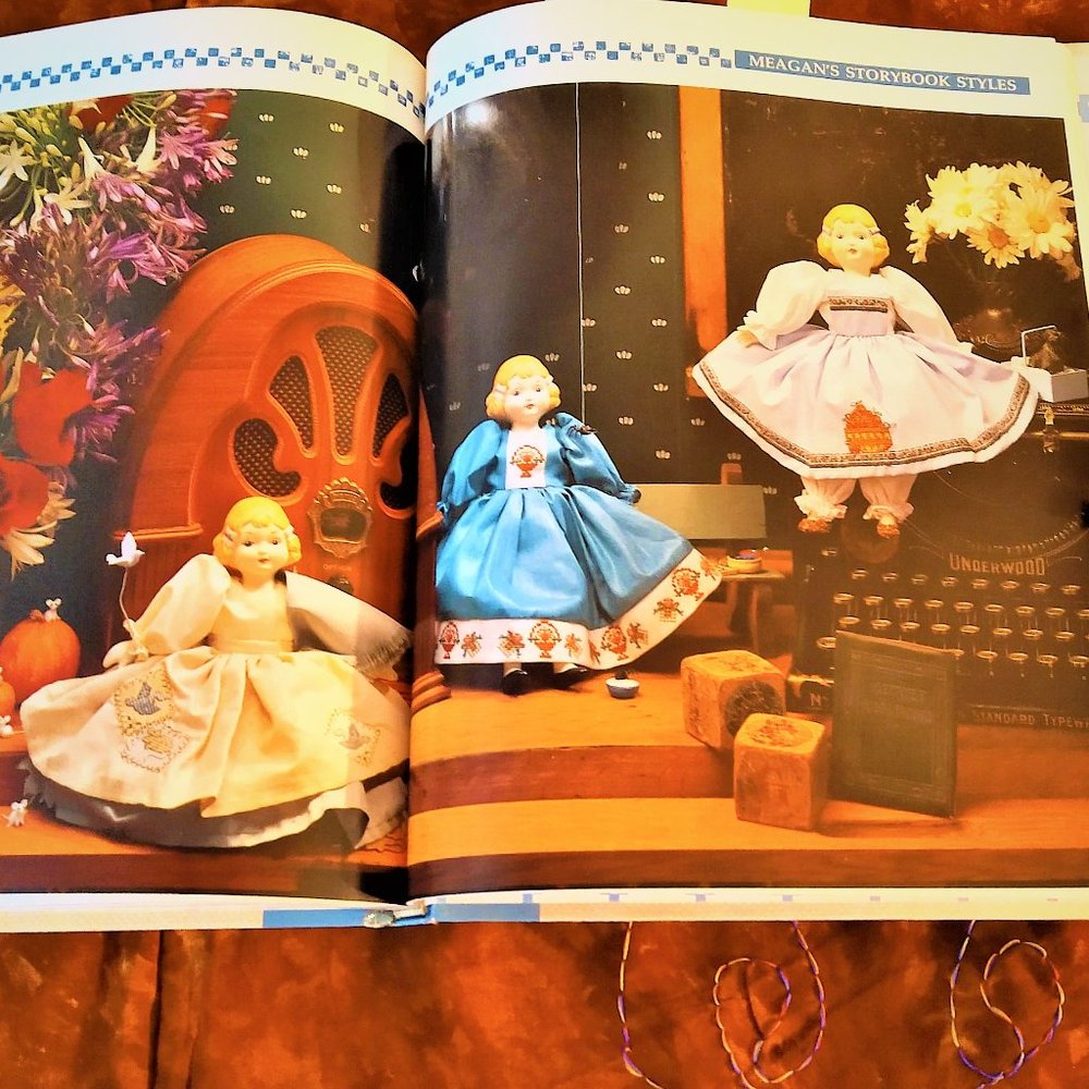 COUNTRY CROSS-STITCH DESIGNS -ELLEN STOUFFER 1990 - Picture 15 of 16